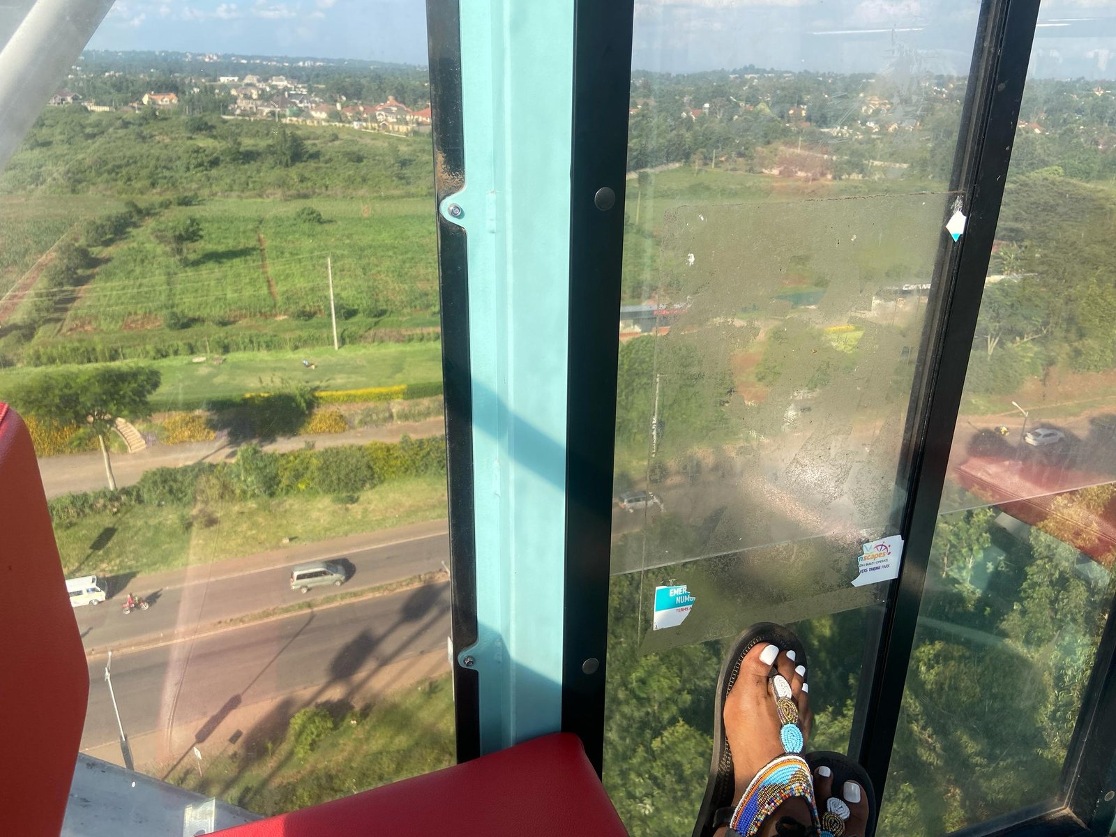 View of Nairobi from the Ferris Wheel